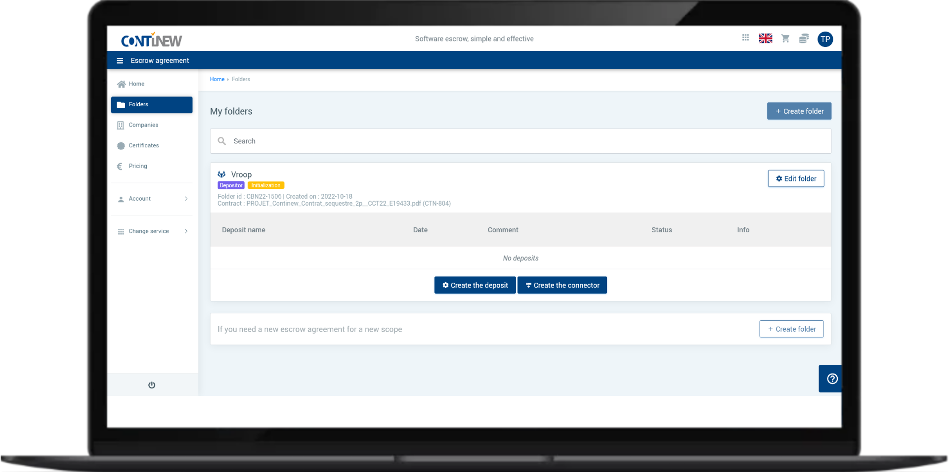 escrow agreement